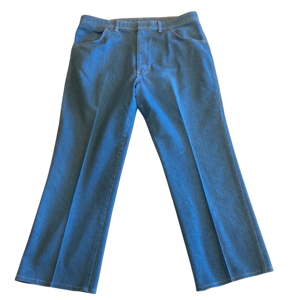 VTG Wrangler Mens Jeans 40x29 (Fits 38x27)‎ Flex Stretch USA Cotton/Polyester